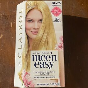 10 Clairol Nice'n Easy Hair Color - Natural Blonde